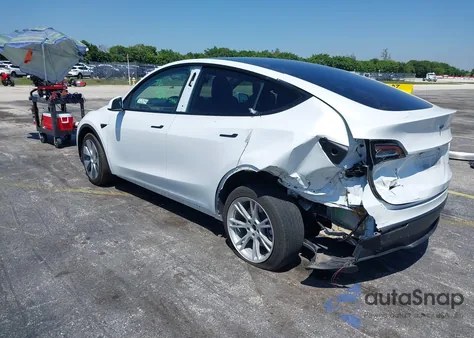 2022 Tesla Model Y Long Range Dual Motor All-Wheel Drive из США, поврежденный, VIN 7SAYGDEE5NF462205